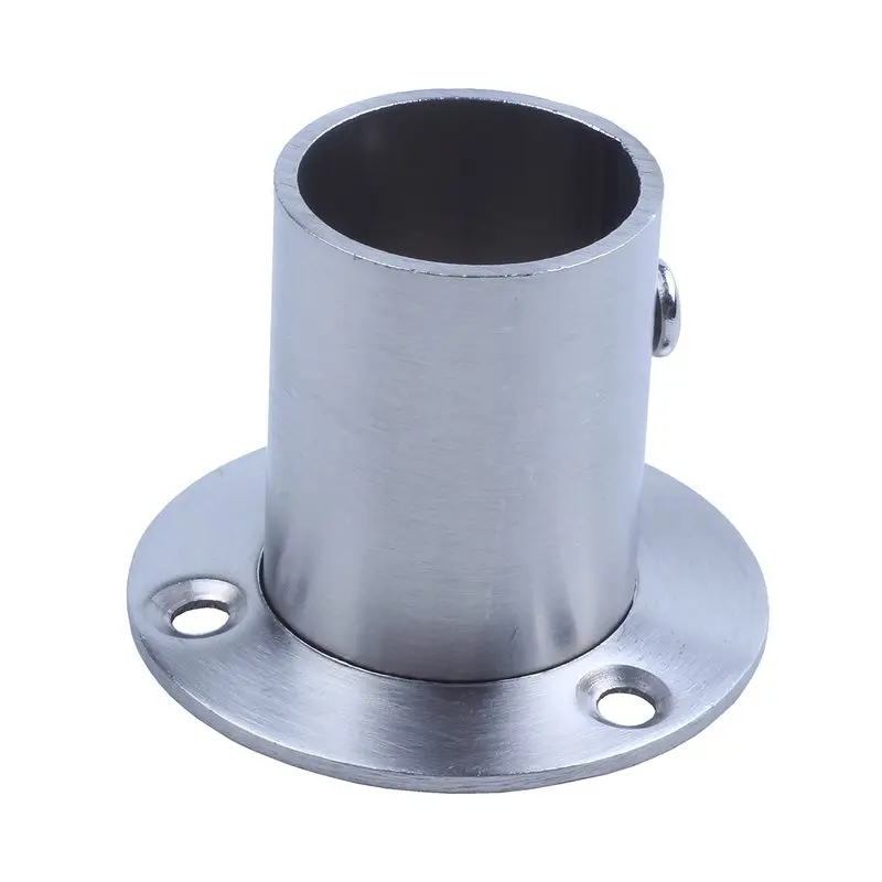 Шкаф 25 мм Труба из нержавеющей стали рельсовый стержень торцевой опорный