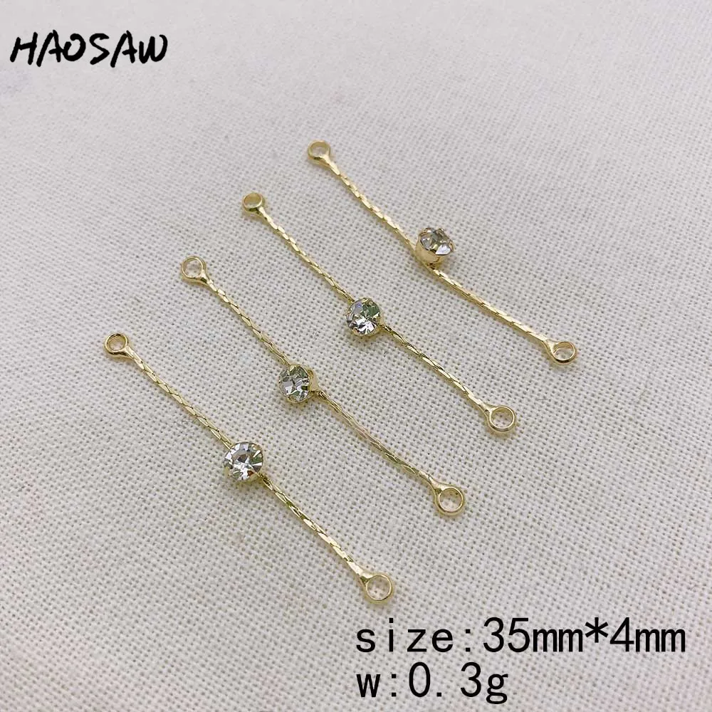 HAOSAW Choose 4 шт./лот ювелирные аксессуары/дизайн цепи/подвески из фианита/подлинное