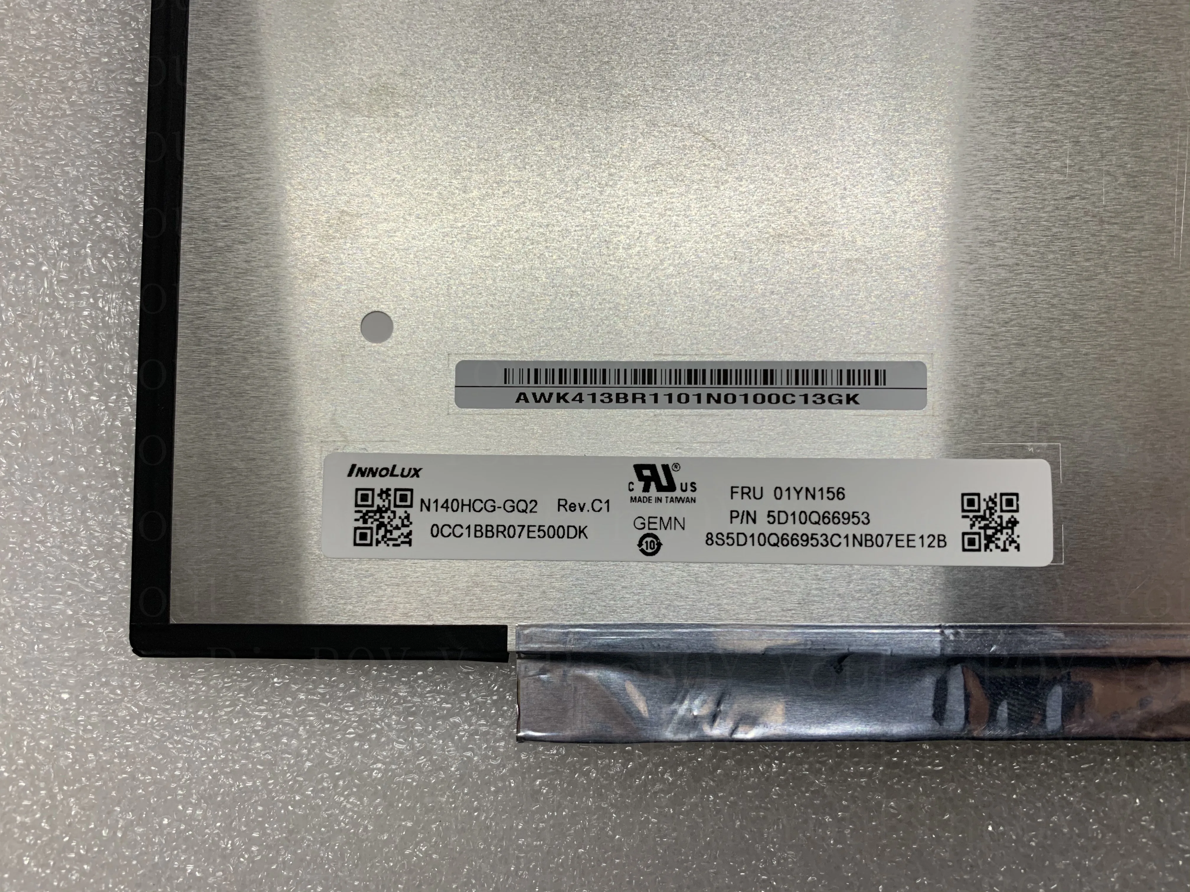 14 0 дюймов FHD 1920X1080 72% NTSC EDP 30 контактов N140HCG-GQ2 матовый N140HCG-GR2 Глянцевый светодиодный