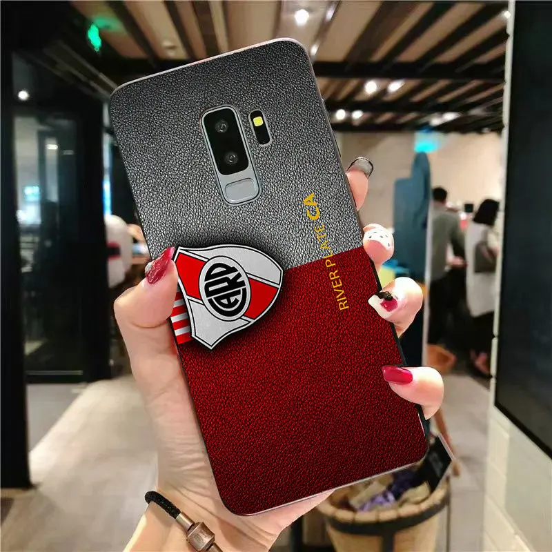 Чехол для телефона Pratto samsung Galaxy S10 S8 S9 Край DIY черный мягкий Уретановый