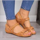 Женские мягкие сандалии с открытым носком, Размеры 35