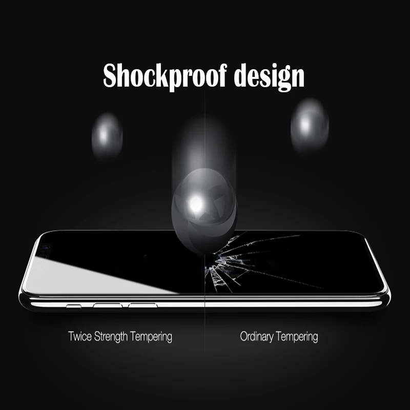

5Pcs Full Cover Tempered Glass For 11 Pro Max Explosion-Proof Screen Protector Film For iPhone XR XS Max x 7 8 Plus 5 5S SE 2020
