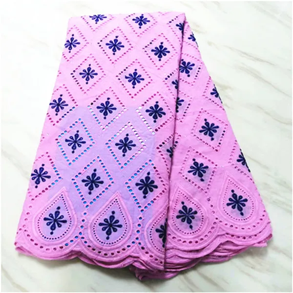 as picture Швейцарская вуаль кружева в швейцарской последние tissu africain broderie хлопок кружева ткань из Дубая высокого качества кружева 5 ярдов/партия - Цвет: as picture