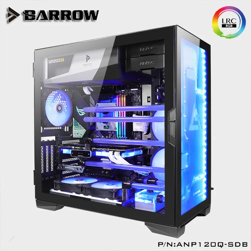 Barrow 5В 3pin компьютер с водяным охлаждением ANTEC P120 шасси передняя водная плата