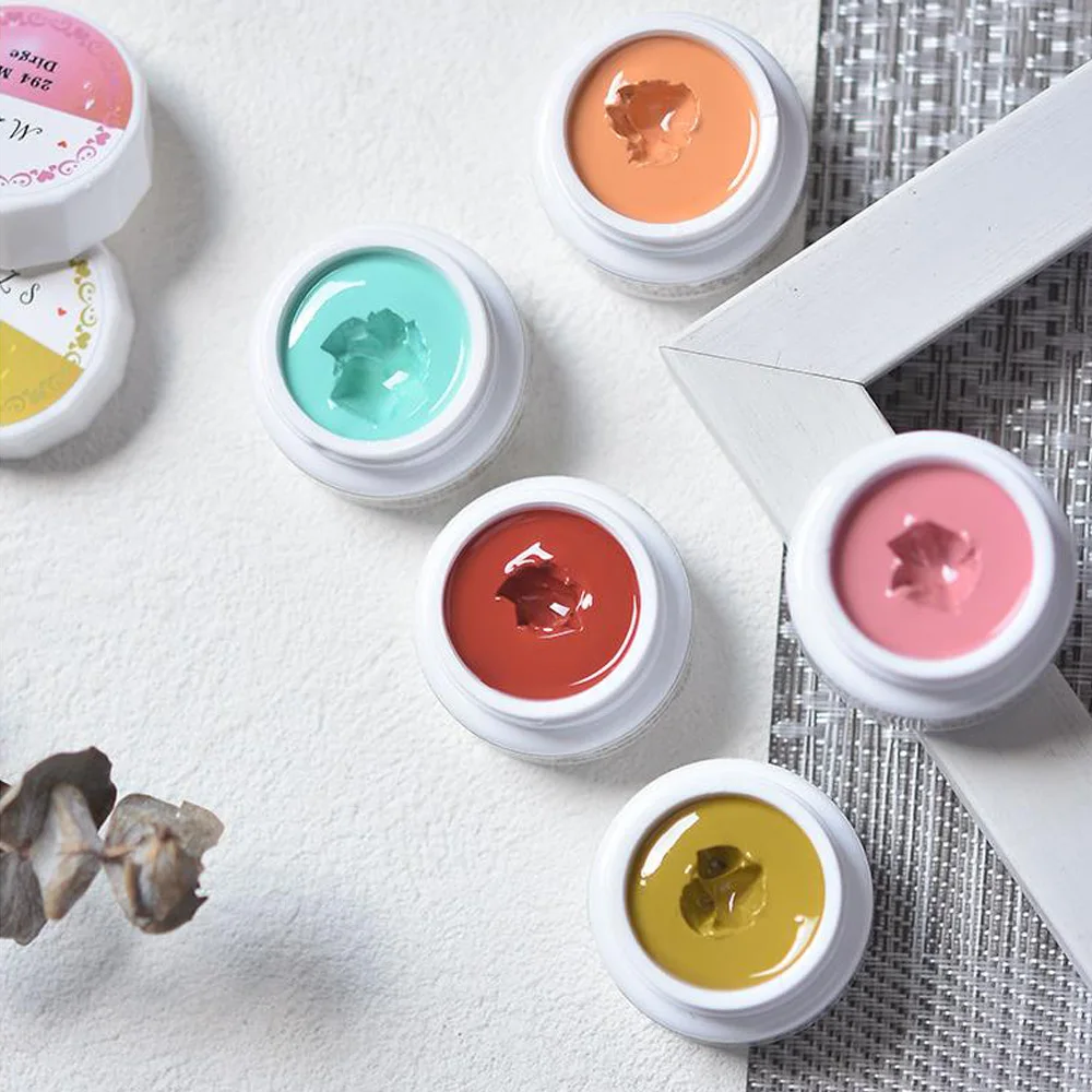 Твердый крем-гель для ногтей гель-Лаки 5 мл Цветной Гель-лак все маникюра гель