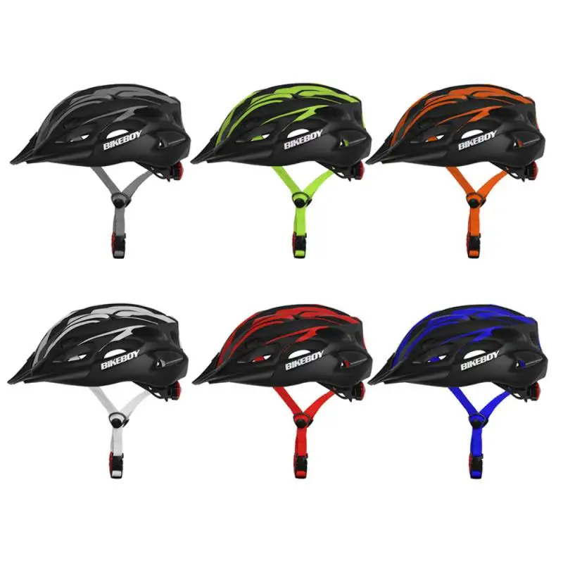

Ultralight Bicycle Helmet Men Women MTB Bike Helmet With Light Night Cycling Integrally-molded Safety Helmet Size 56-61CM