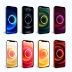 Официальный силиконовый чехол для iPhone 13 Promax Mini с выдвижным окошком, Магнитный чехол с анимацией, оригинальная коробка, жидкий силикагелевый чехол