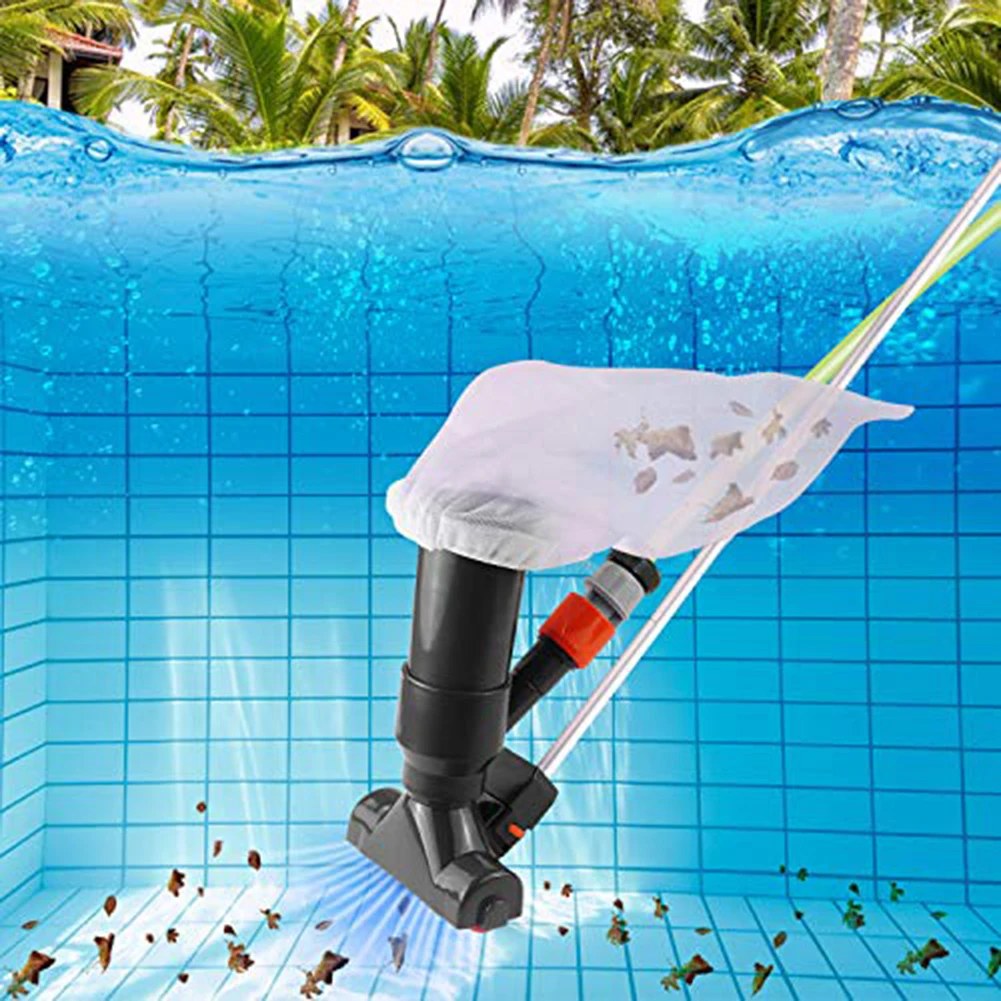 

Suction Head Pool Pond Fountain Vacuum Cleaner Brush Hot Spring Cleaning Tools Reusable Washable Biofoam Cleaner Pool
