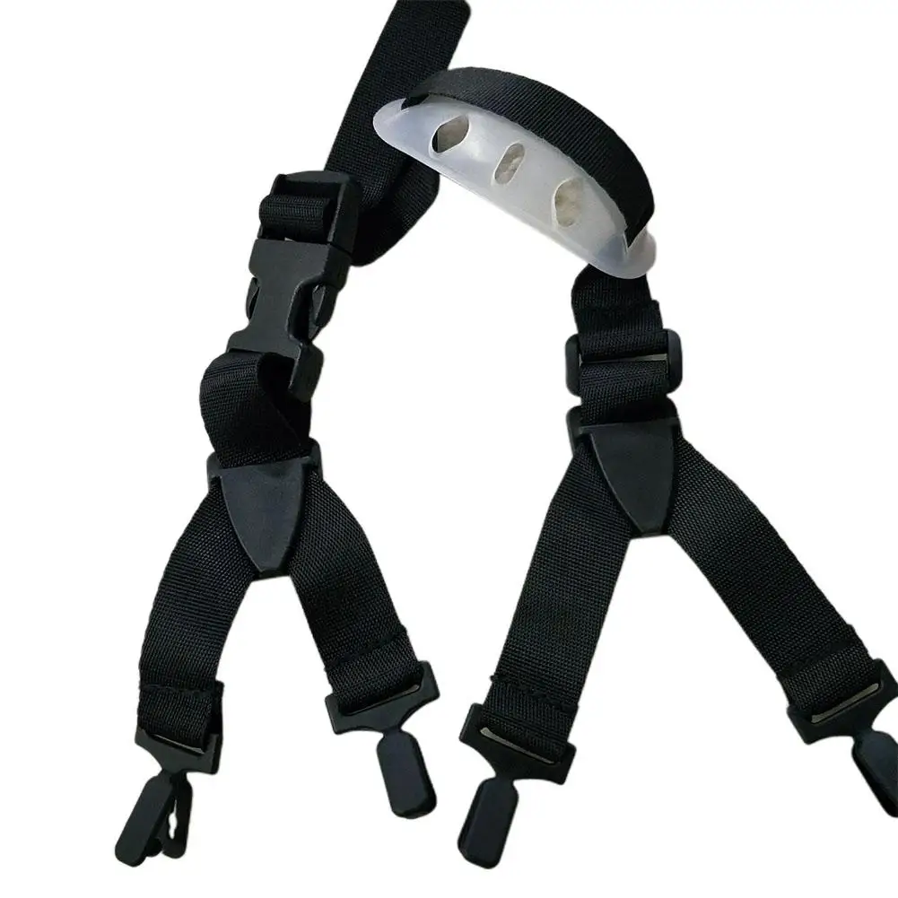 

Safety Helmet Chin Strap Outdoor Plus Protective Buckle Chin Fixing Strap Universal Safety Helmet Chin Strap Black Elastic Strap
