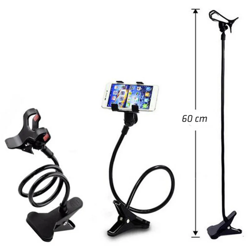 Длинная подставка для телефона с поворотом на 360 градусов гибкий держатель