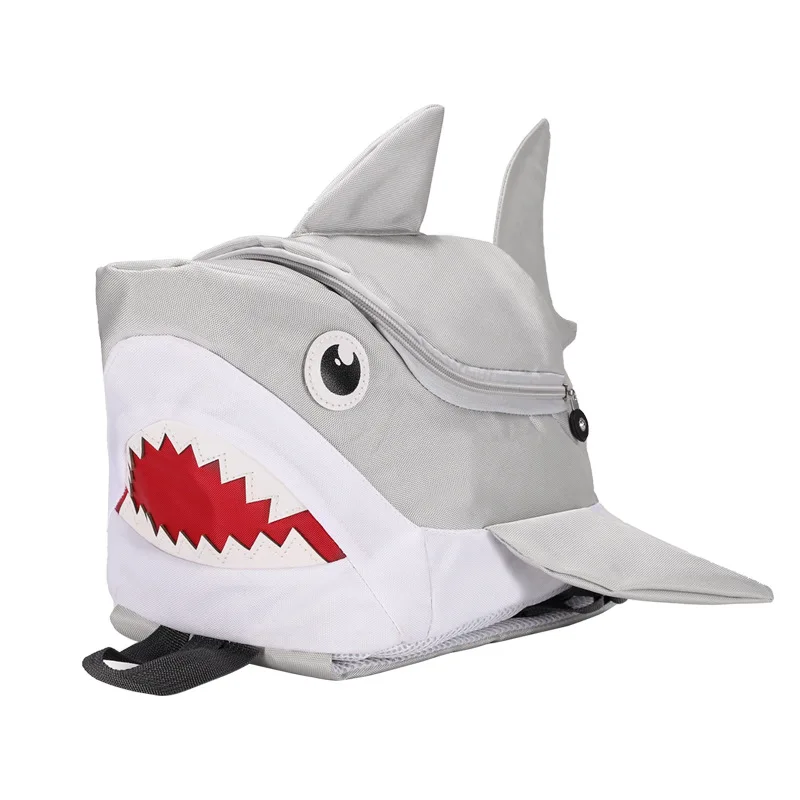 Детская сумка с акулами милый мультяшный рюкзак для детского сада школьная