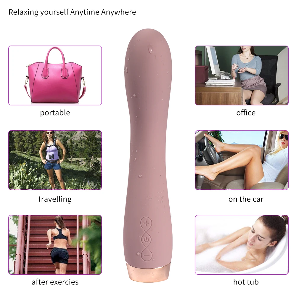 10 скоростей телескопические Вибраторы толкающий фаллоимитатор Женский