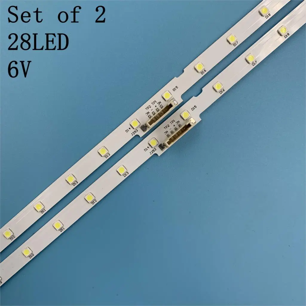 Новая светодиодная лента для подсветки Samsung UE43NU7100U aot_43 _ nu7100f UE43NU7120U UE43NU7170U 2 шт.