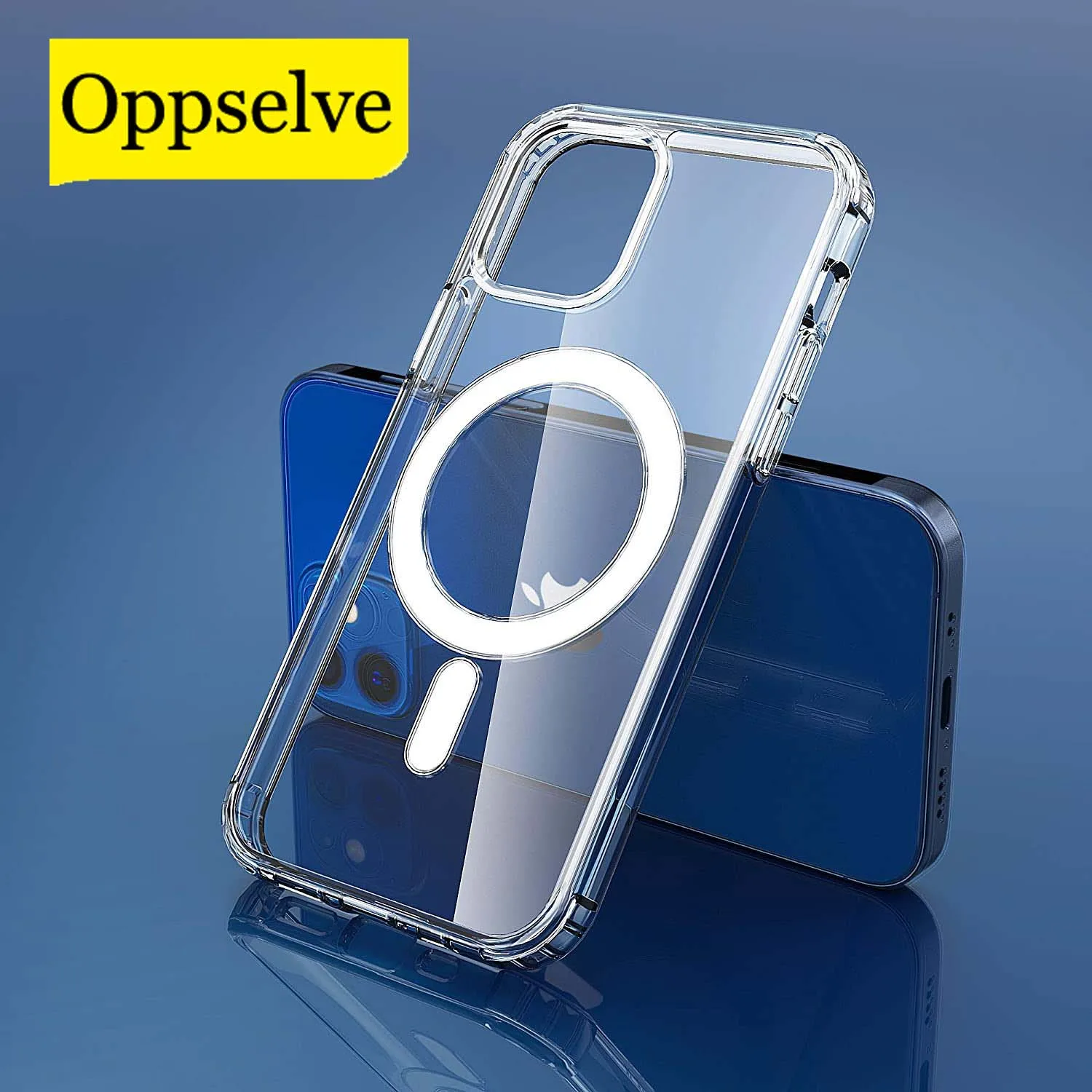 

Magnetic Phone Case for Magsafe For iPhone 13 Mini 12 Pro Max Transparent Magnet Back Coque For iPhone 11 Pro 11 Pro Max XS XR