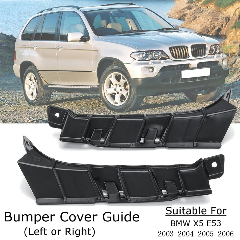 Для BMW X5 E53 крышка переднего бампера Поддержка кронштейн держатель руководство 2003