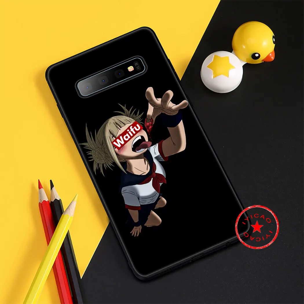 Anime Girl Toga waifu Himiko Silicone Soft Phone Case for Samsung Galaxy S10 S9 S8 Plus S6 S7 Edge S10e TPU Cover |