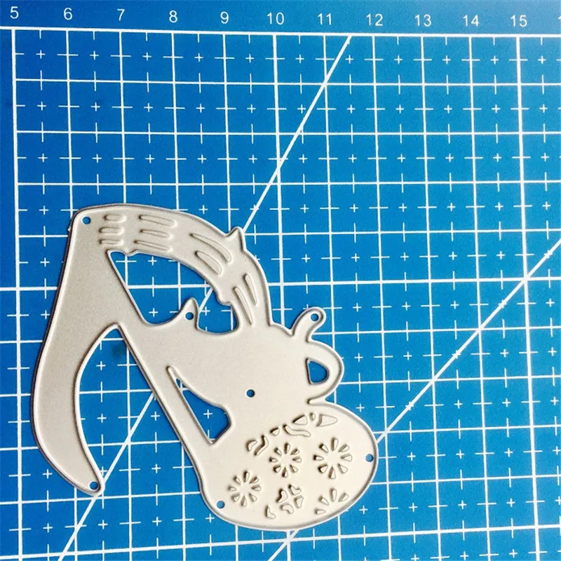 Grite 2019 музыкальные ноты Кот Металлические Стальные режущие штампы трафареты для