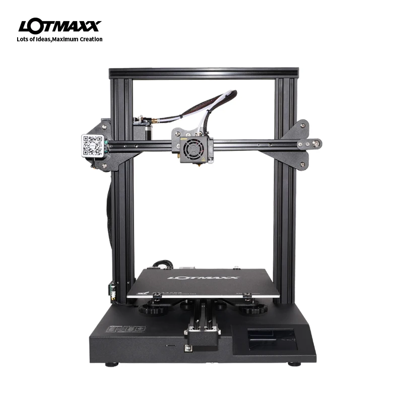Lotmaxx SC 10 3д принтер комплект для быстрой сборки за 1 минуту с 8 языками 5 дюймовым
