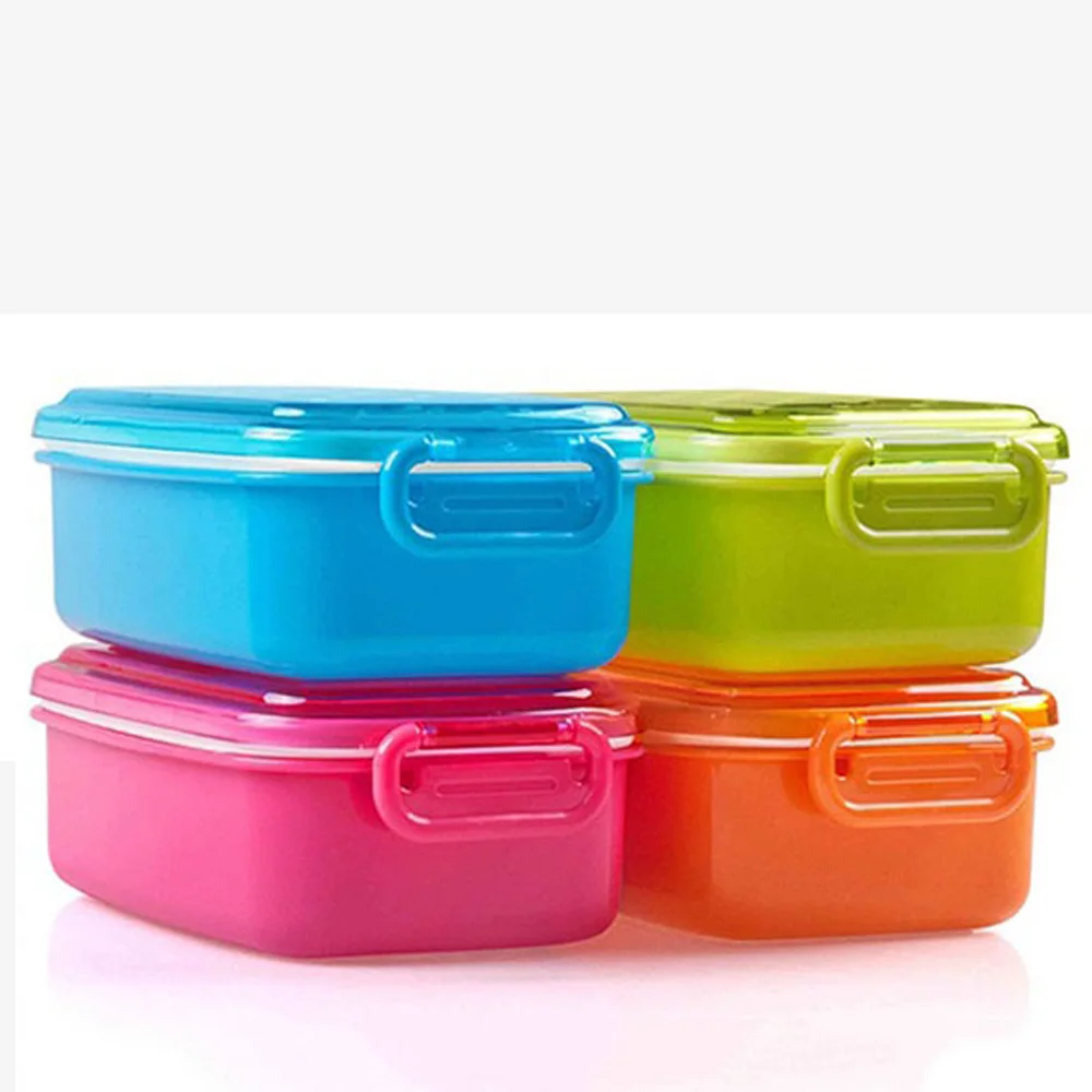 Dot Ланч-бокс посуда школьный пищевой контейнер для микроволновой печи Bento Суши