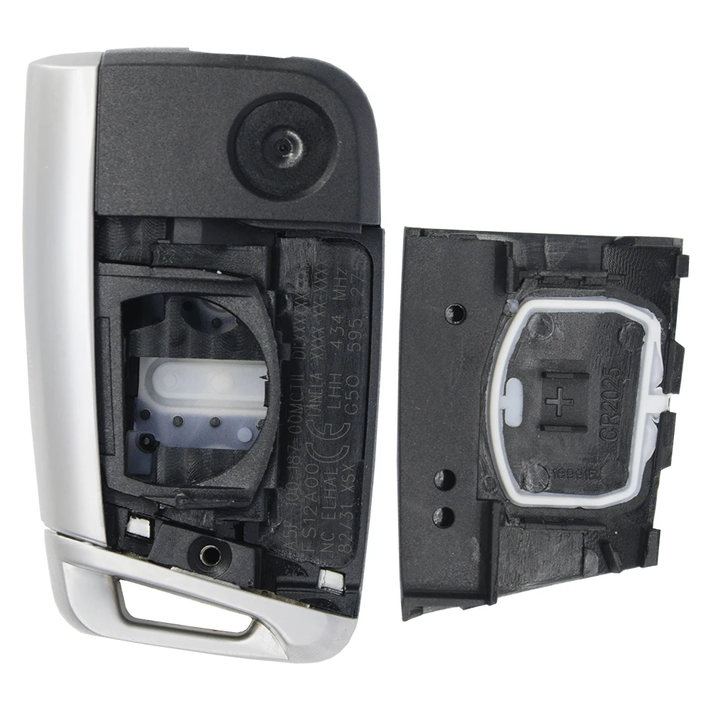 Запасной чехол WhatsKey для VW Golf 7 4 5 Passat b5 b6 polo Touran сиденье Jetta Skoda складной с 3 кнопками