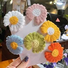 Заколки для волос с ромашками, 5 см, новинка 2020