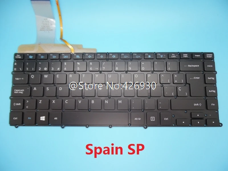 Клавиатура для ноутбука samsung NP900X4B NP900X4C NP900X4D 900X4B 900X4C 900X4D Бразилия BR Словенский SL Испания SP Канада CA с подсветкой