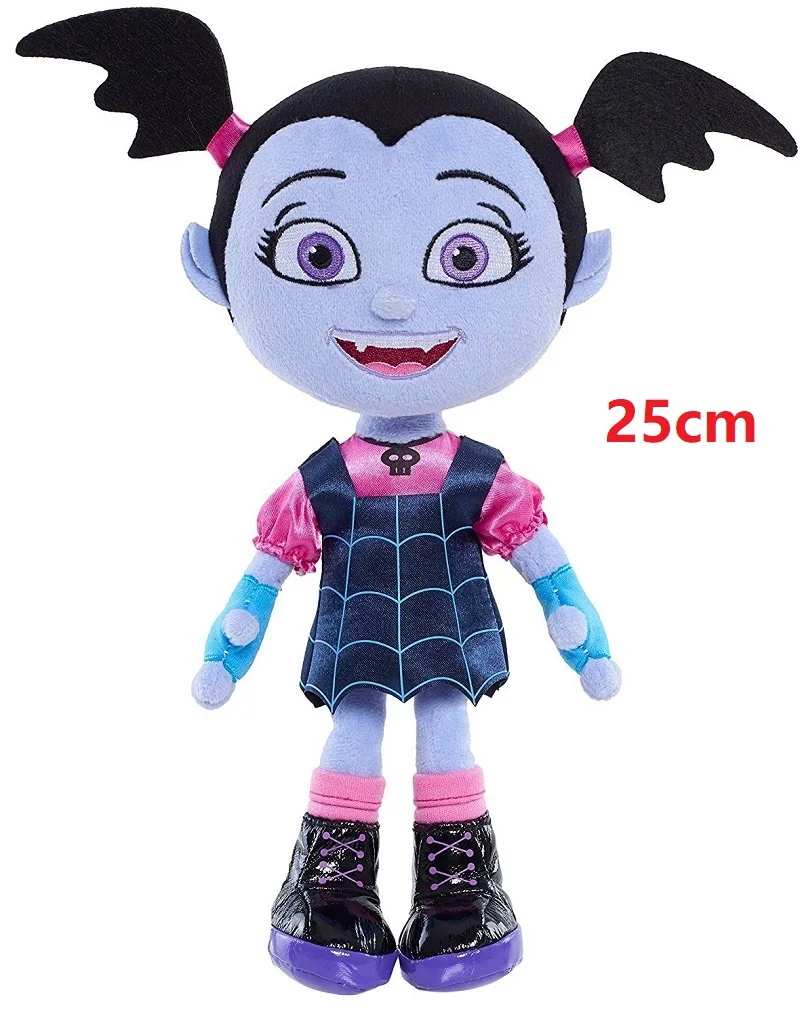 4 стиля Хэллоуин Junior Vampirina Мягкие плюшевые куклы Детская мультяшная игрушка подарок вамп летучая мышь девочка собака игрушки Brinquedos Прямая поставка - Цвет: Vampirina Girl