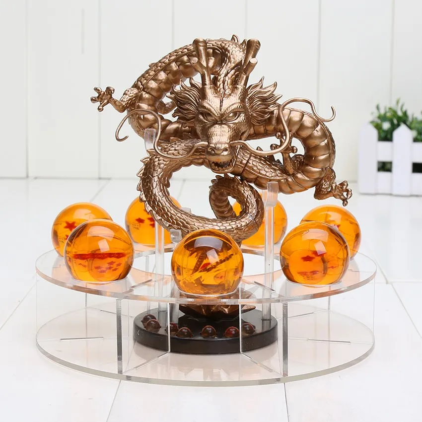 15 см дракон Shenron набор дракона + 7 шт. 3 5 шарики полка экшн-фигурки |