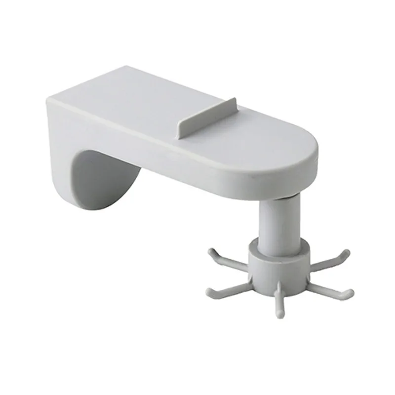 

Kitchenware 360 degree rotatable kitchen storage hook wall-mounted kitchenware storage rack hook storage rack plastic top-mounte