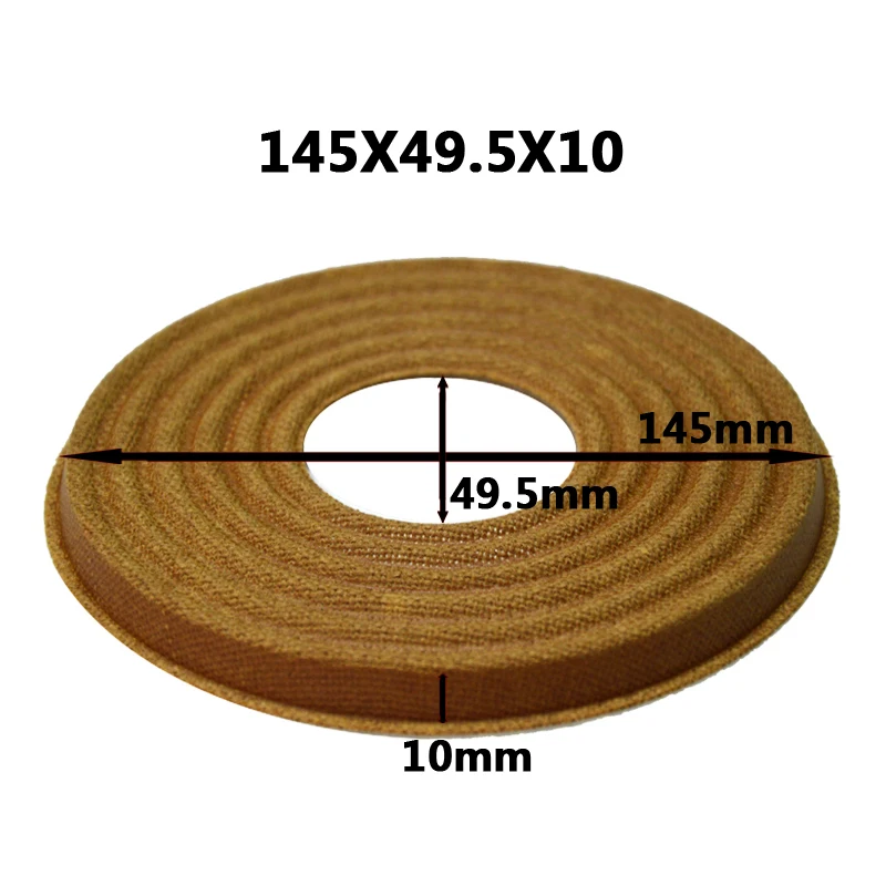 145x49.5x10mm 2 шт 138x49,5/140x49,5/145x35,5/145x49,5 мм эластичный волновой громкий динамик сабвуфер низкочастотный динамик с басами спикер Ремонт паук демпфер - Цвет: 145x49.5x10mm