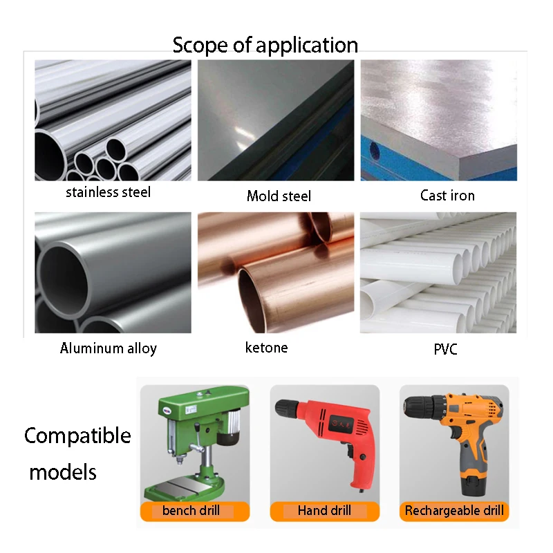 

Pagoda drill 4-12 4-20 4-32mm HSS cobalt-containing step drill for stainless steel hole reaming one drill multi-purpose tool