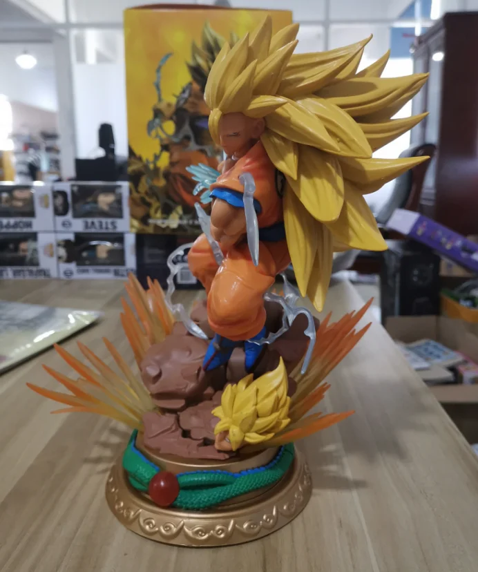 Аниме Dragon Ball Z Super Son Goku с 2 головками боевой Ver. Коллекционная модель игрушек 30