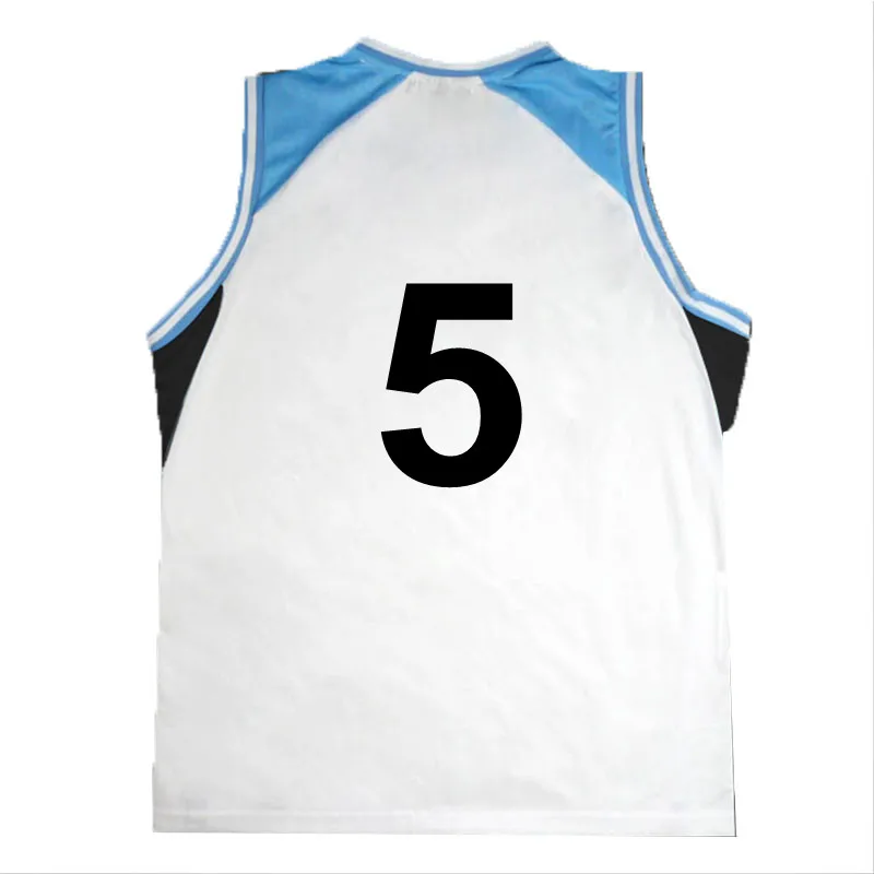 Костюм для косплея из Аниме Kuroko No Basuke RAKUZAN Mayuzumi Chihiro 5 # баскетбольная майка