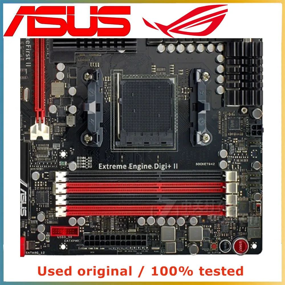 Для AMD 990X 990FX AM3 + для ASUS Crosshair V Formula-Z материнская плата компьютера Socket DDR3 б/у