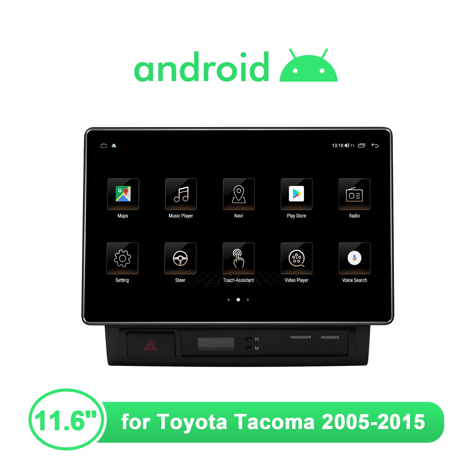 Автомагнитола 11 6 дюймов Android 10 автомобильное радио стерео GPS мультимедийный