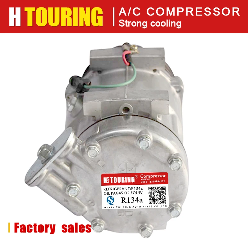 Компрессор переменного тока Sanden SD7V16 для Fiat Ducato Bus Box 2 3 0 kasten Citroen IVECO Ежедневно 504384357
