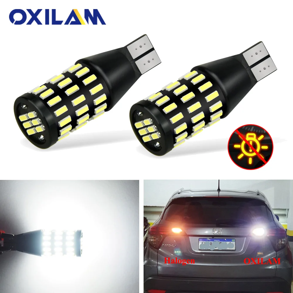 2 шт. W16W T15 светодиодный Canbus W21W 7440 светильник заднего хода для Toyota Prius Auris Hilux Yaris C-HR