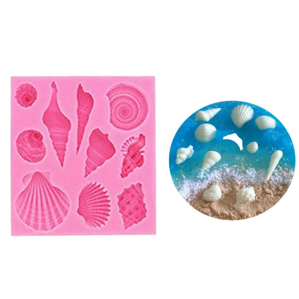 Океан серии жемчуг Раковина Морская звезда оболочки ракушек силиконовые формы
