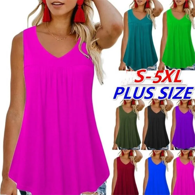 

Женская Однотонная футболка большого размера плюс с v-образным вырезом, Сексуальная Повседневная футболка свободного покроя с v-образным вы...