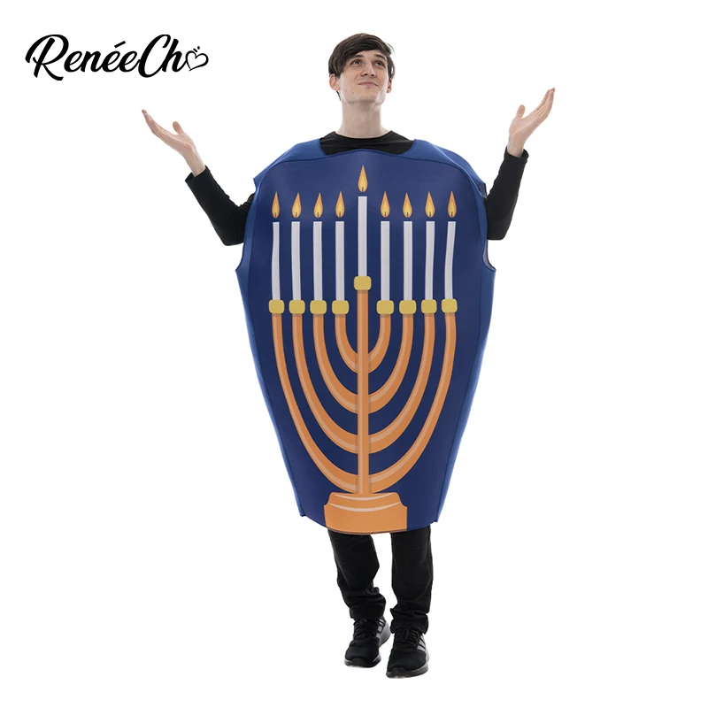 Мужской карнавальный костюм Reneecho orah Hannukah для Хэллоуина |