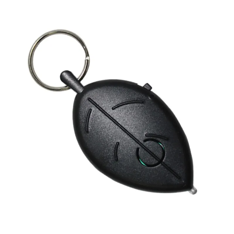 Mini Key Finder Practical Portable Anti-lost Keychain Leaf Whistle Induction Sound LED Light Anti-Lost Alarm | Безопасность и