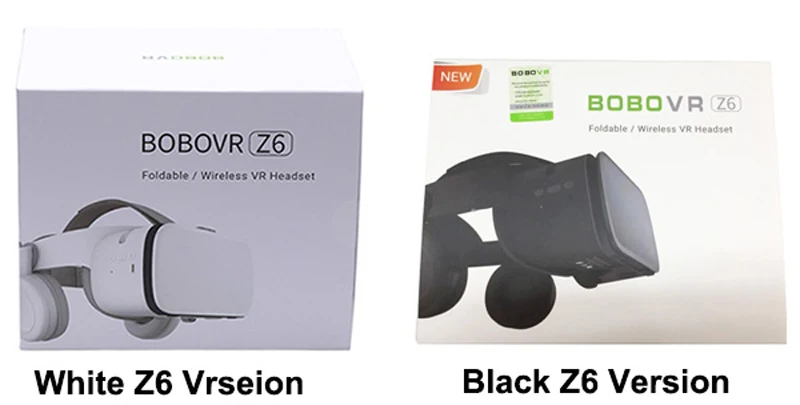 BOBO VR Z6 3D Glasses Upgrade Bluetooth Virtual Reality Glasses Box Google Cardboard Wireless VR Headset Helmet for 4.7-6.5 inch