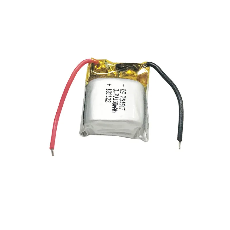 3 7 v 100mah 751517 перезаряжаемая батарея для Cheerson CX 10 CX10 CX12 JJ820 V646 V676 JJ810 RC вертолет