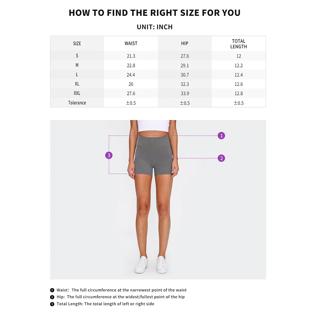 

Naked-feel Stretchy Tummy Control Workout Slim Sport Fitness Slim Shorts Women Butter Soft Squat Proof Gym yoga Athletic Shorts