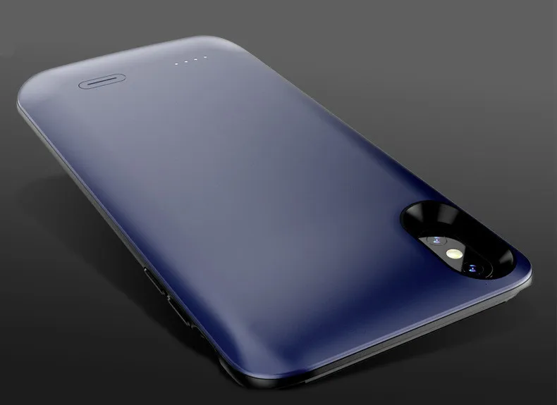 Внешний аккумулятор 6000 мАч, чехол для iphone XS MAX, умный чехол-накладка из ТПУ, внешний аккумулятор, зарядное устройство, чехол для iphone XS MAX