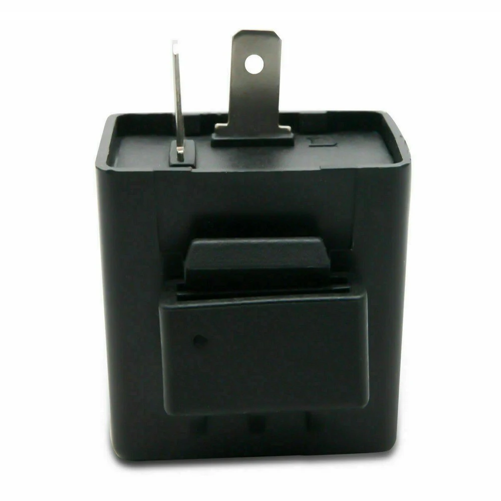 

2 Pin LED 12V Indicator Flasher Relay Motorcycle Blinker Adjustable LED Flasher Relay Turn Signal Indicator Universal