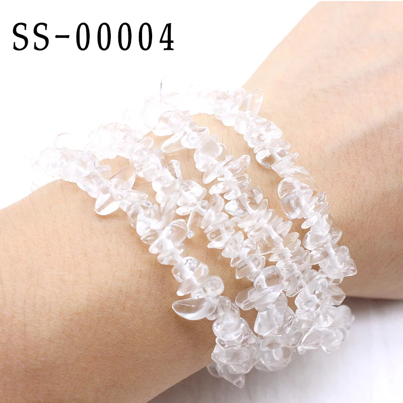 Оптовая продажа натуральный камень Бусины неправильной формы 3 9 мм Кристалл