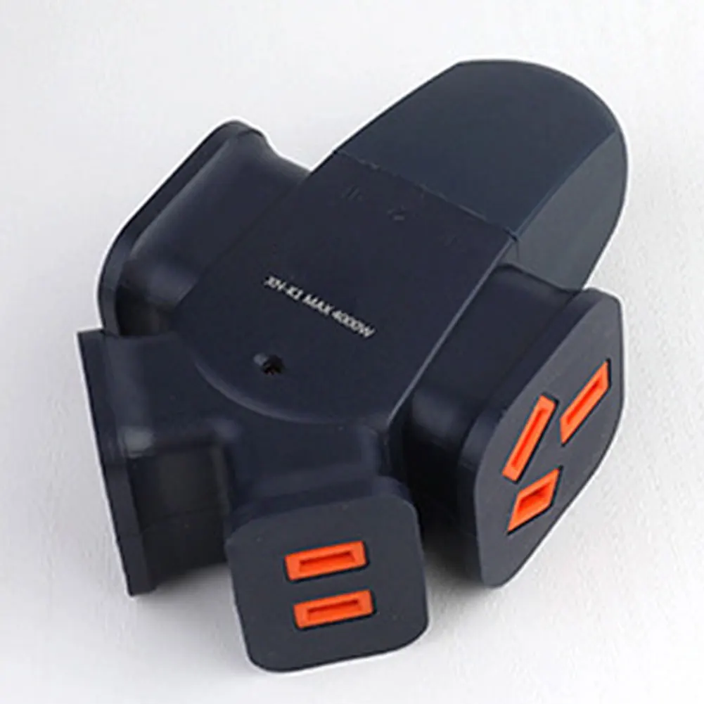 

4000W Wall Plug Adapter High Power Plug Extension Surge 16A Power Strip With 4 Outlets Long-Lasting Toughness Power Strip
