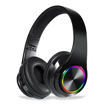 Foldable Wireless Headphones Bluetooth Earphone Stereo Headset Music Sport Headphone With Microphones Support TF Card Mp3 Player