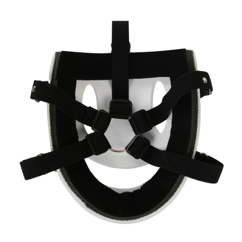 Tenkuu Shinpan с высокой посадкой вторжение Косплэй маска полимерная белая японский